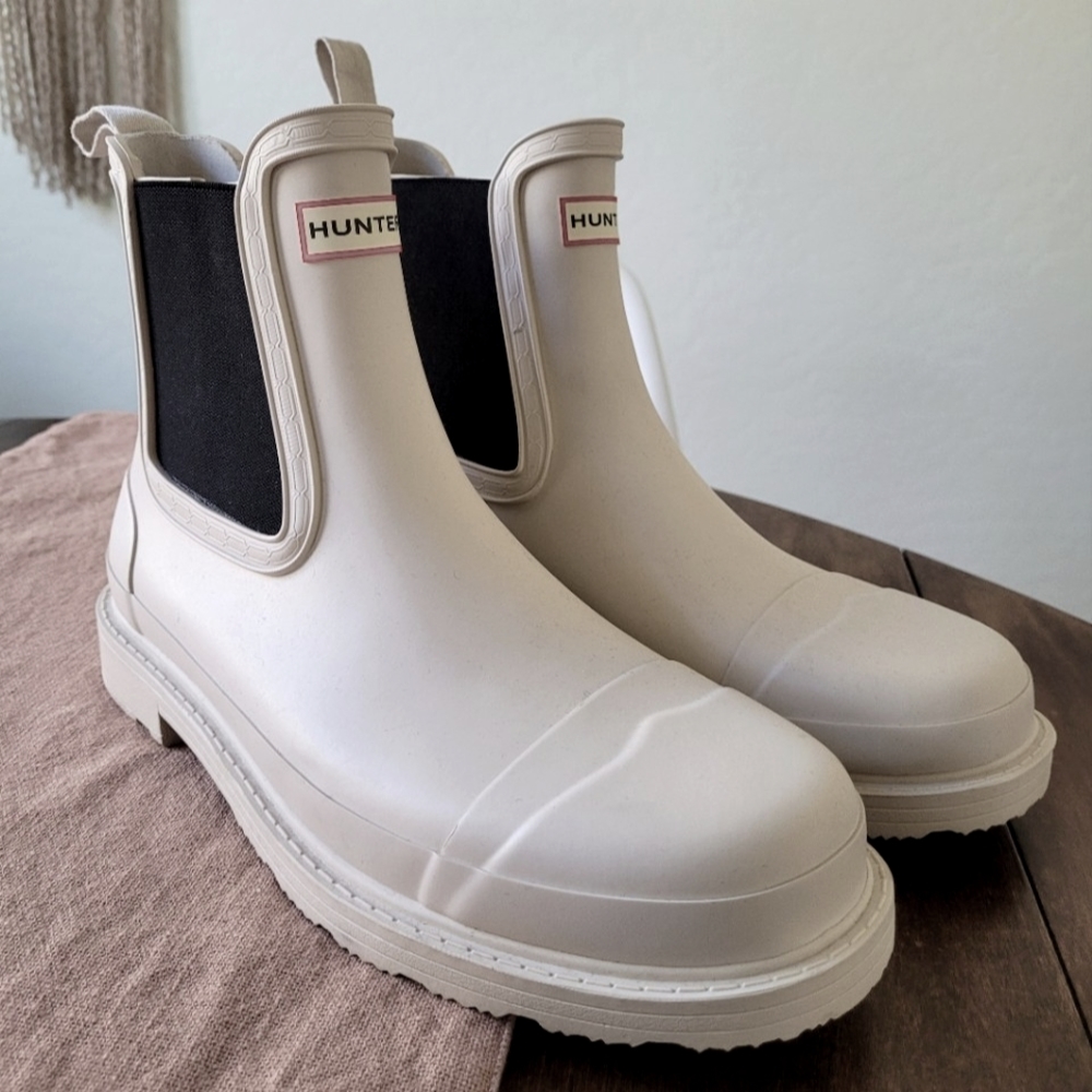 Hunter Women's Commando Chelsea Boots